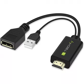 Videosignaali muundur Techly ICOC HDMI-DP12A 4096x2160 120Hz