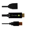 Videosignaali muundur Techly ICOC HDMI-DP12A 4096x2160 120Hz