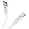 Techly ICOC-MU4-20G240W2 USB-kaabel USB4 Gen 2x2 2 m USB-C Valge