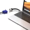 Techly ICOC-USBC-VGA videokaabli adapter 0,12 m USB USB-C VGA (D-Sub)