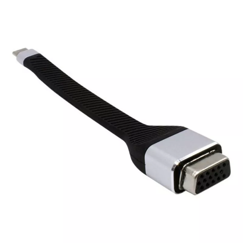 Techly ICOC-USBC-VGA videokaabli adapter 0,12 m USB USB-C VGA (D-Sub)