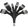 Techly ICOC-USBC-VGA videokaabli adapter 0,12 m USB USB-C VGA (D-Sub)