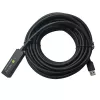 Techly ICUR30100G USB-kaabel USB 3.2 Gen 1 (3.1 Gen 1) 10 m USB A must