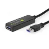 Techly ICUR30100G USB-kaabel USB 3.2 Gen 1 (3.1 Gen 1) 10 m USB A must