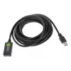 Techly ICUR3050G USB-kaabel USB 3.2 Gen 1 (3.1 Gen 1) 5 m USB A Must