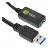 Techly ICUR3050G USB-kaabel USB 3.2 Gen 1 (3.1 Gen 1) 5 m USB A Must