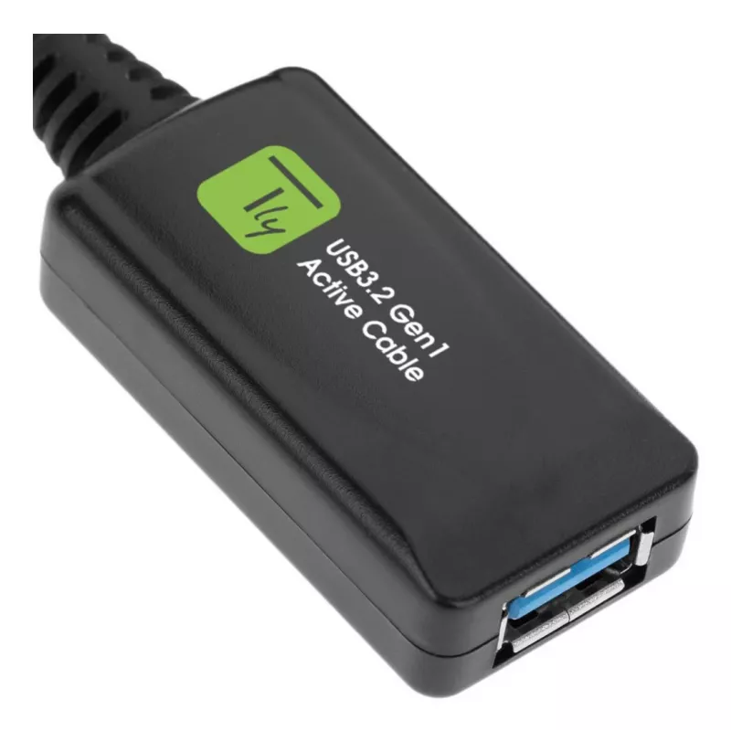 Techly ICUR3050G USB-kaabel USB 3.2 Gen 1 (3.1 Gen 1) 5 m USB A Must