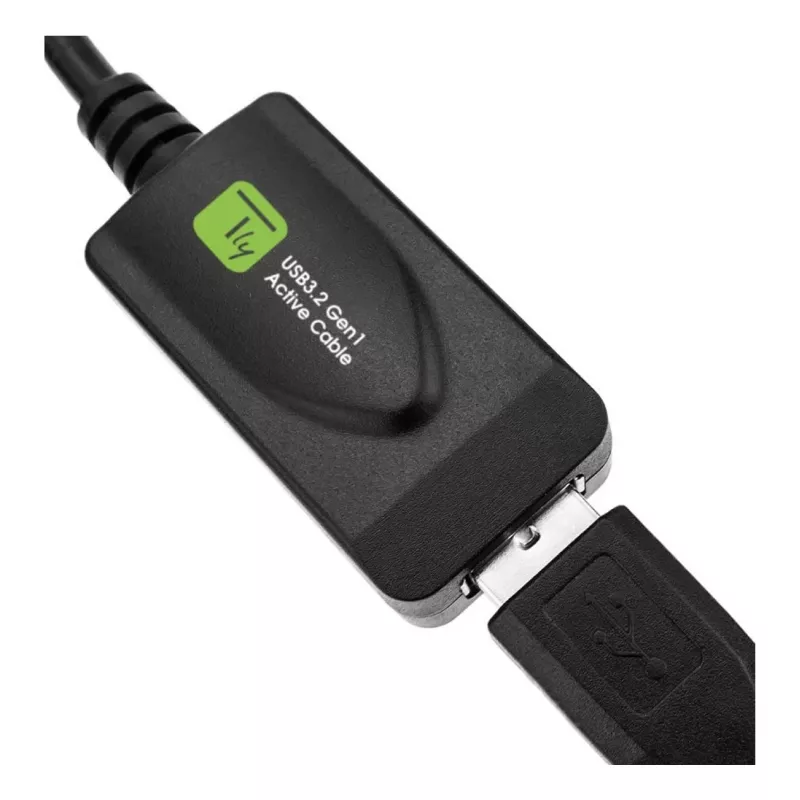 Techly ICUR3050G USB-kaabel USB 3.2 Gen 1 (3.1 Gen 1) 5 m USB A Must