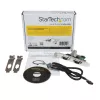 StarTech.com 24-tolline sisemine USB emaplaadi pesa 2 pordiga jada-RS232 adapter