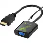 Techly kaabliadapter HDMI-VGA-le heliga IDATA HDMI-VGA2A