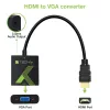 Techly kaabliadapter HDMI-VGA-le heliga IDATA HDMI-VGA2A