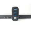 Techly IUSB3-HUB3-ROTB liidese jaotur USB 3.2 Gen 1 (3.1 Gen 1) Type-A 5000 Mbit/s Must