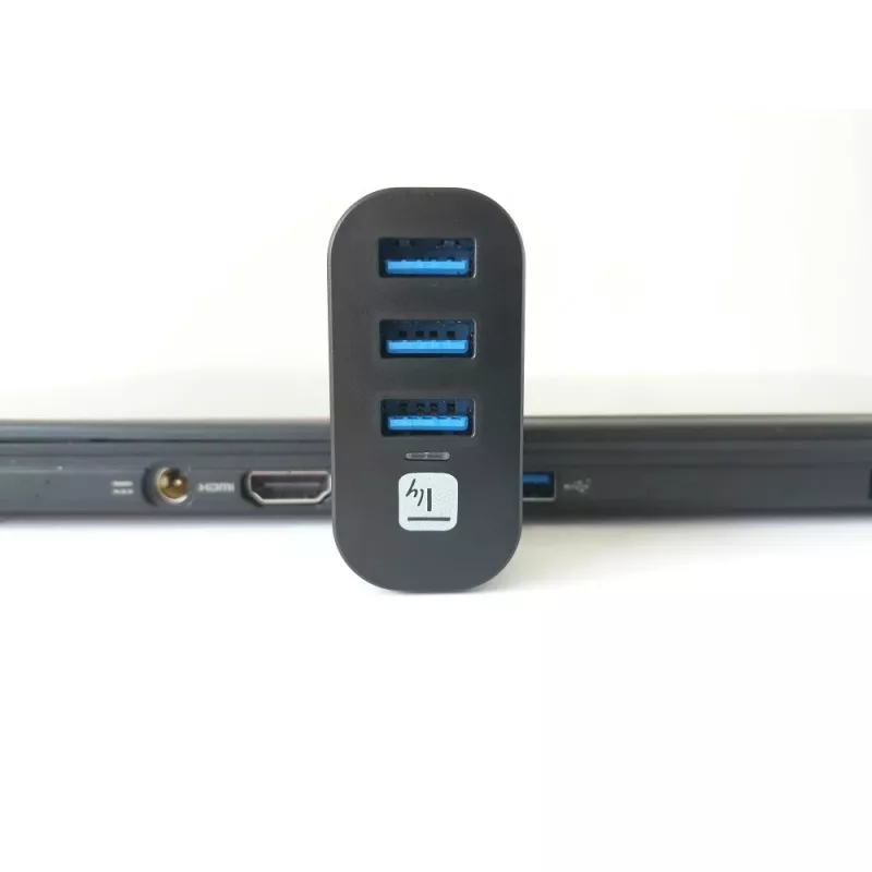 Techly IUSB3-HUB3-ROTB liidese jaotur USB 3.2 Gen 1 (3.1 Gen 1) Type-A 5000 Mbit/s Must