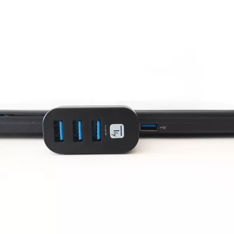 Techly IUSB3-HUB3-ROTB liidese jaotur USB 3.2 Gen 1 (3.1 Gen 1) Type-A 5000 Mbit/s Must