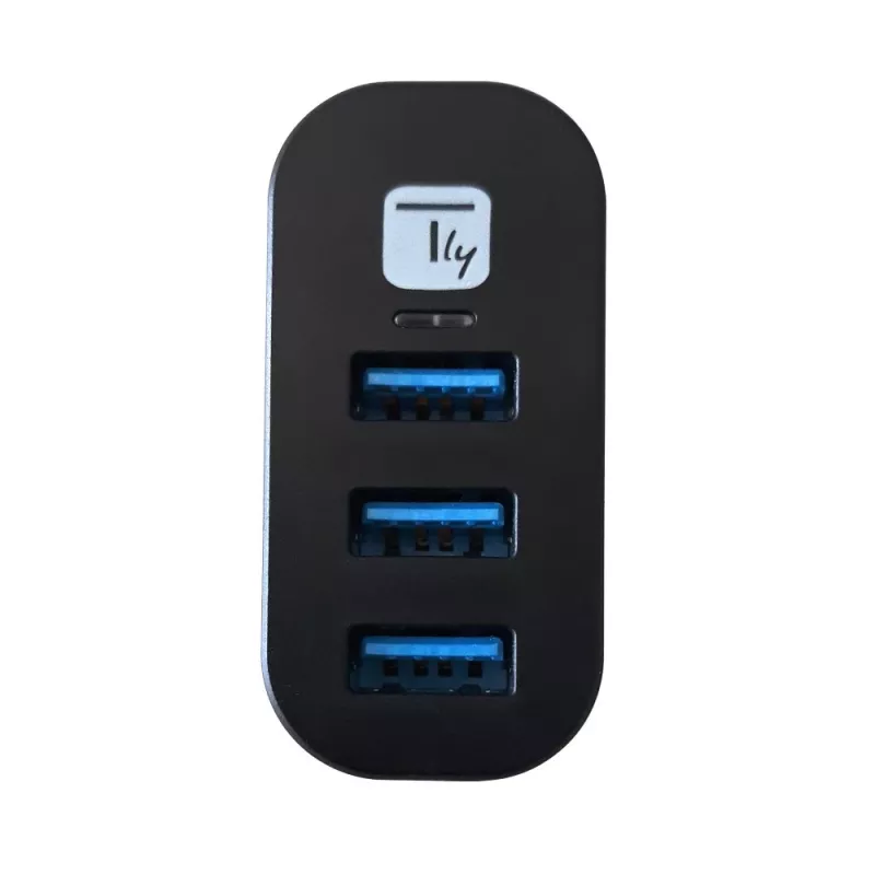 Techly IUSB3-HUB3-ROTB liidese jaotur USB 3.2 Gen 1 (3.1 Gen 1) Type-A 5000 Mbit/s Must