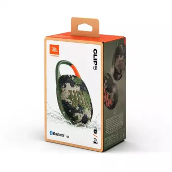 Mono kaasaskantav kõlar JBL Clip 5 Camouflage