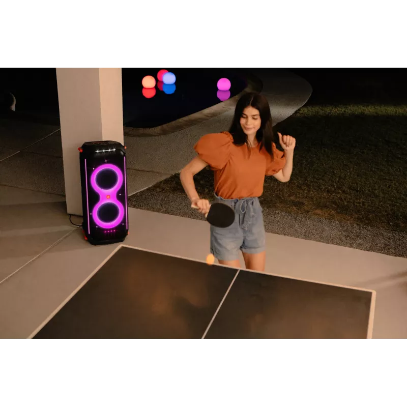 JBL PARTYBOX 710, 6.98 cm (2.75 tolli), 7 cm, 20.3 cm (8 tolli), 21.6 cm, 800 W, 35 - 20000 Hz