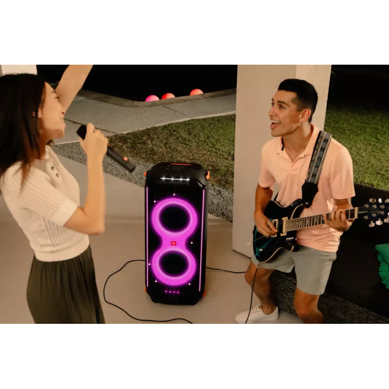 JBL PARTYBOX 710, 6.98 cm (2.75 tolli), 7 cm, 20.3 cm (8 tolli), 21.6 cm, 800 W, 35 - 20000 Hz