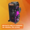 JBL PARTYBOX 710, 6.98 cm (2.75 tolli), 7 cm, 20.3 cm (8 tolli), 21.6 cm, 800 W, 35 - 20000 Hz