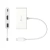 j5create JCA379EW - USB-C® to HDMI™ & USB™ Type-A toitelaiendusega