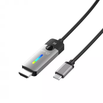 j5create JCC157-N USB-C – HDMI 2.1 8K kaabel 1,79 m