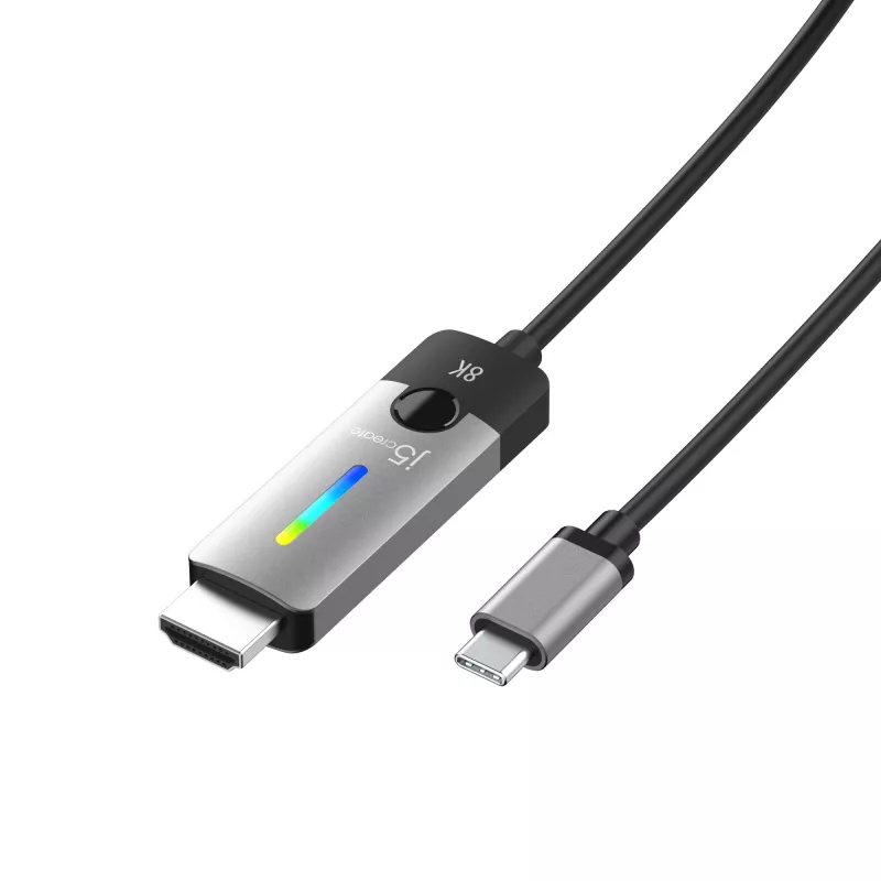j5create JCC157-N USB-C – HDMI 2.1 8K kaabel 1,79 m