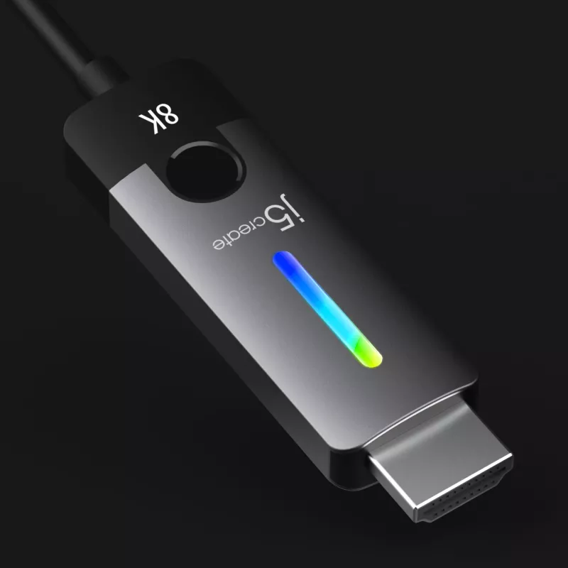 j5create JCC157-N USB-C – HDMI 2.1 8K kaabel 1,79 m