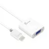 j5create JDA213 HDMI-VGA-adapter, valge, 0,1 m, 1920x1080P