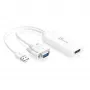 j5create JDA214 VGA-HDMI video-helimuundur Valge 0,176 m