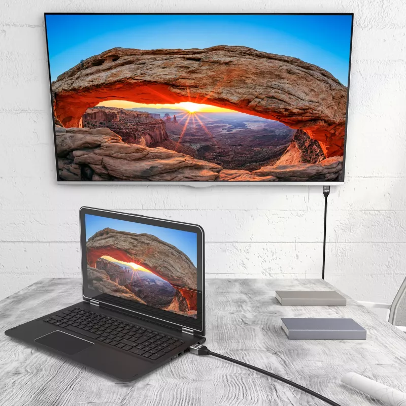 j5create JDC53 ülikõrge kiiruse 8K UHD HDMI™ kaabel, must ja hall, 2 m