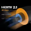 j5create JDC53 ülikõrge kiiruse 8K UHD HDMI™ kaabel, must ja hall, 2 m