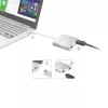 j5create JUA365 USB™ 3.0 kahe HDMI-ga mitme monitori adapter, hõbedane