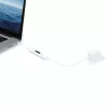 j5create JUCP14 USB-C™ 2.0 – USB-C™ kaabel OLED-dünaamilise võimsusmõõturiga, valge, 1,2 m