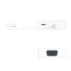 j5create JUD380 USB™ 3.0 Mini dokk, sisaldab 1x HDMI-porti ja 3x USB-porti, hõbedane