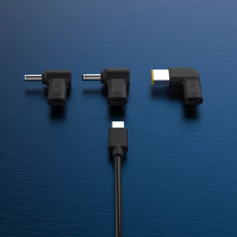 j5create JUP1565DCE3A-EN 67W GaN PD USB-C® minilaadija 3 tüüpi alalispistikutega – EL