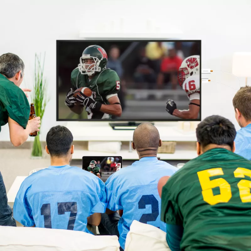 AV-vastuvõtja j5create JVAW56 juhtmevaba kuvaadapter 1080p