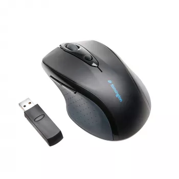 Kensington Pro Fit Wireless Full-Size hiir, mõlemakäeline, optiline, RF-juhtmevaba, 1600 DPI, must