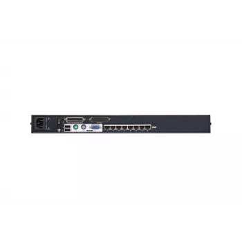 ATEN 8-pordiline Cat 5e/6 KVM-lüliti, 1920 x 1200 pikslit, Ethernet LAN, WUXGA, 5,1 W, Must