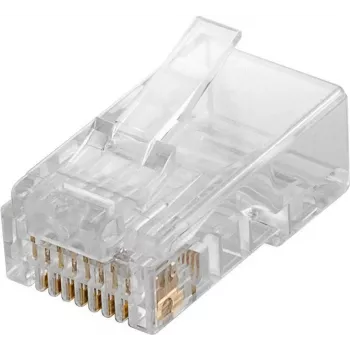 Microconnect KON503-10 pistik RJ45 Läbipaistev