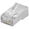 Microconnect KON504-10 juhtmepistik RJ45 läbipaistev