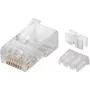 Microconnect KON505-10 juhtmepistik RJ45 läbipaistev