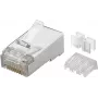 Microconnect KON506-10 juhtmepistik RJ45 läbipaistev