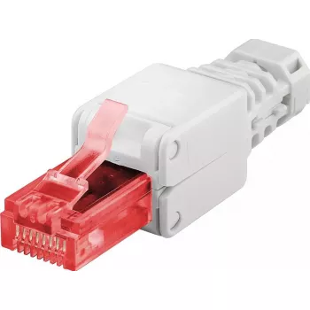 Microconnect KON520TL juhtmepistik RJ-45 Valge
