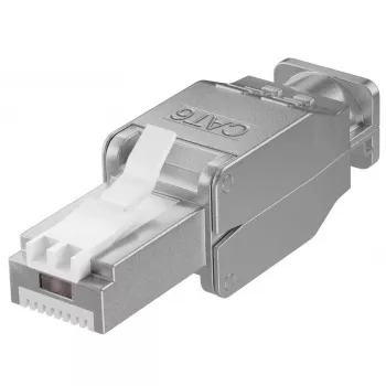 Microconnect KON522TL juhtmepistik RJ45 hõbedane