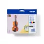 Brother LC-127XLVALBPDR tindikassett 4 tk Originaal Must, Tsüaan, Magenta, Kollane
