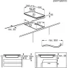 Electrolux Serie 300 LHR3233CK must sisseehitatud 29 cm keraamiline pliit 2 tsooni