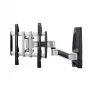 Kinnituskäsi AG Neovo LMA-01 ühele ekraanile, 81,3 cm (32 tolli), VESA 400x400, maksimaalne koormus 35 kg, Must/Hõbedane