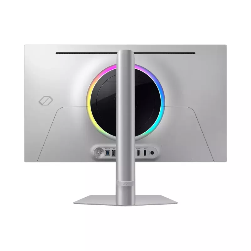 27-tolline OLED monitor Samsung G60SD LS27DG602SUXEN — 2560x1440 QHD, 0,03 ms, 178° vaatenurk, USB 3.2 jaotur, VESA, hõbedane