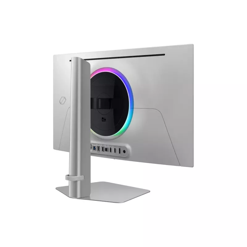 27-tolline OLED monitor Samsung G60SD LS27DG602SUXEN — 2560x1440 QHD, 0,03 ms, 178° vaatenurk, USB 3.2 jaotur, VESA, hõbedane