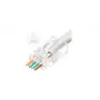 Lanview LVN125305 juhtmeühendus RJ45 läbipaistev